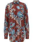 Etro Etro Floral Foliage Shirt