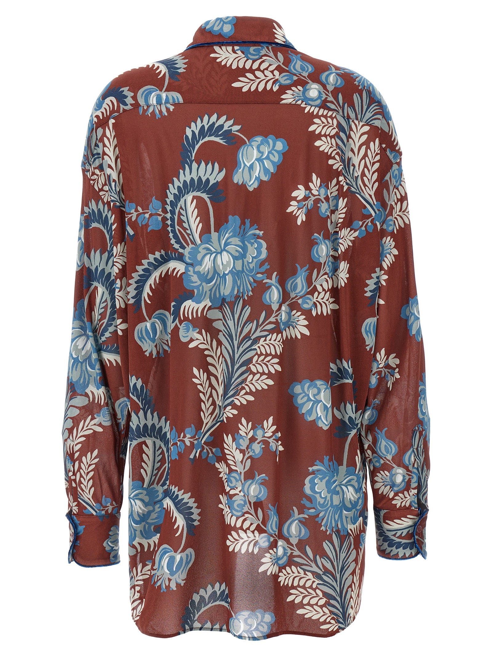 Etro Etro Floral Foliage Shirt