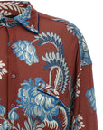 Etro Etro Floral Foliage Shirt