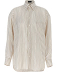 Etro Etro Logo Embroidery Striped Shirt