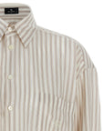 Etro Etro Logo Embroidery Striped Shirt