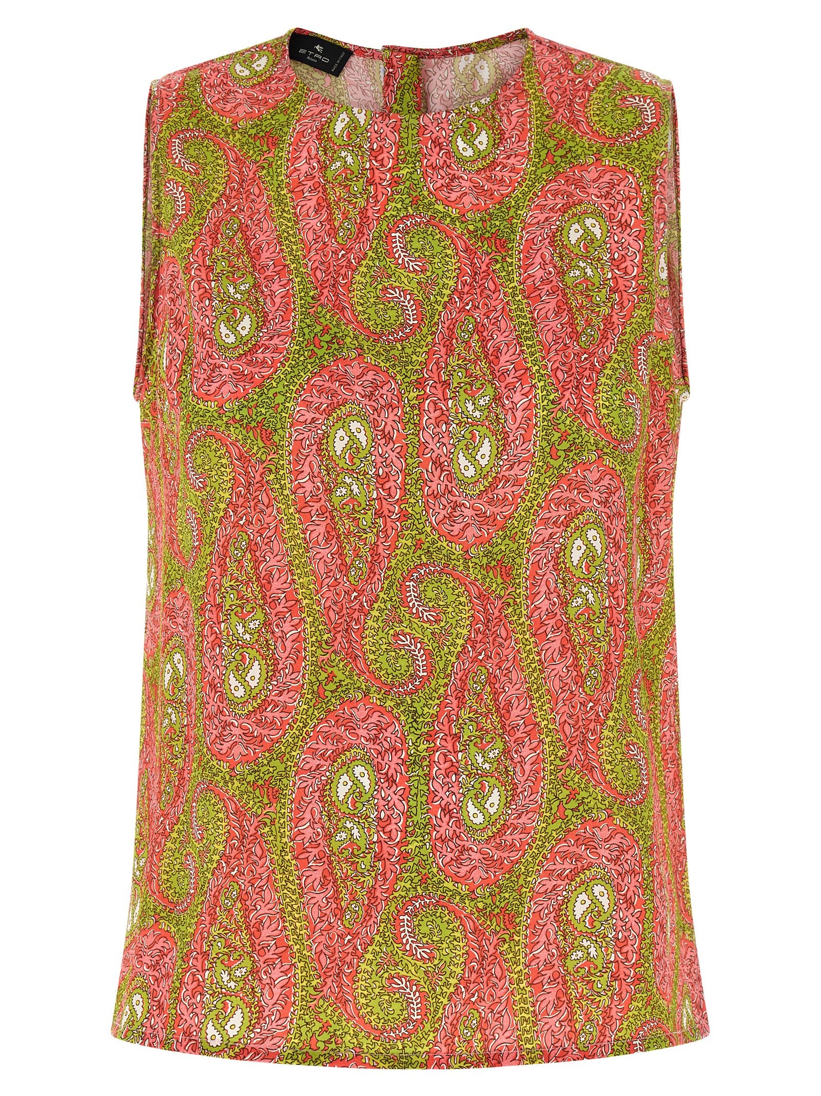 Etro Etro Paisley Foliage Top