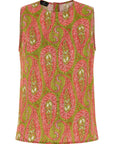 Etro Etro Paisley Foliage Top
