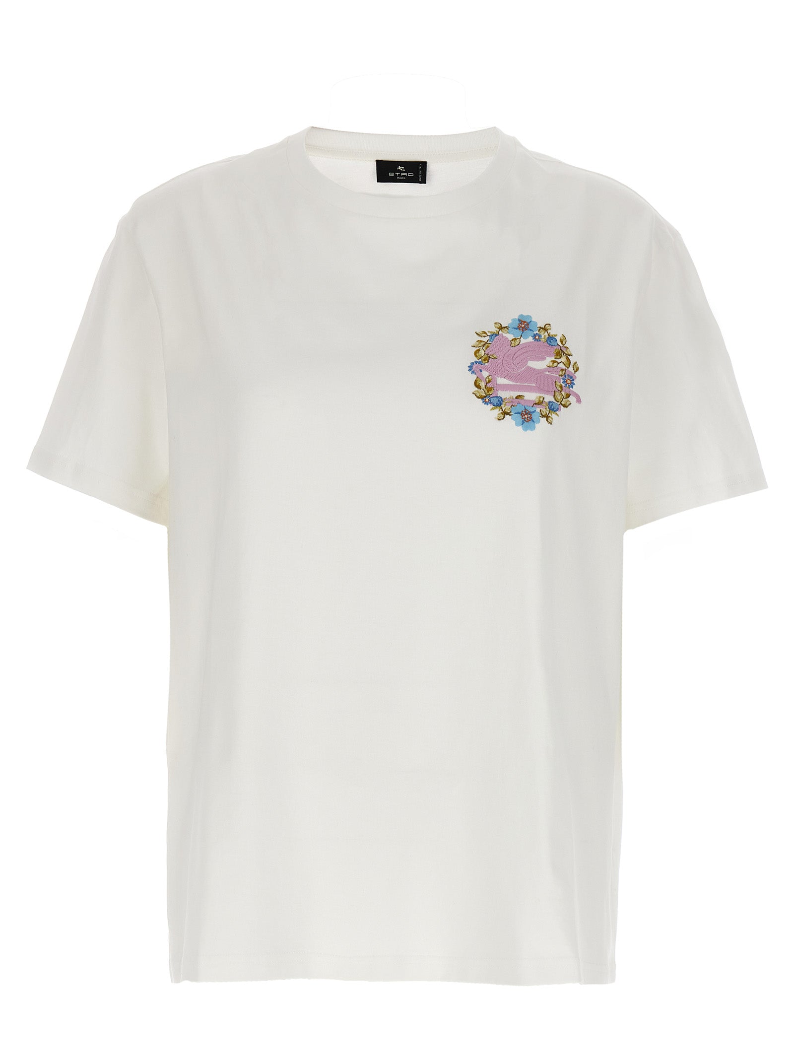 Etro Etro Logo Embroidery T-shirt