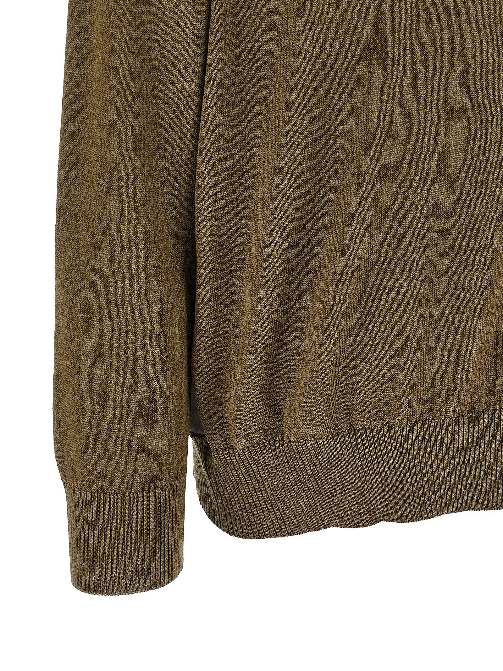 Etro Etro Paisley Silk Insert Cardigan