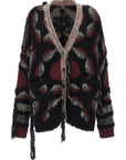 Etro Etro Fringed Oversized Cardigan