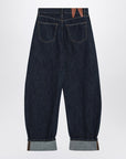 Darkpark DARKPARK Khris balloon jeans blue with cuff
