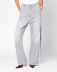 Darkpark DARKPARK Wide washed grey Lisa jeans