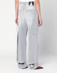 Darkpark DARKPARK Wide washed grey Lisa jeans