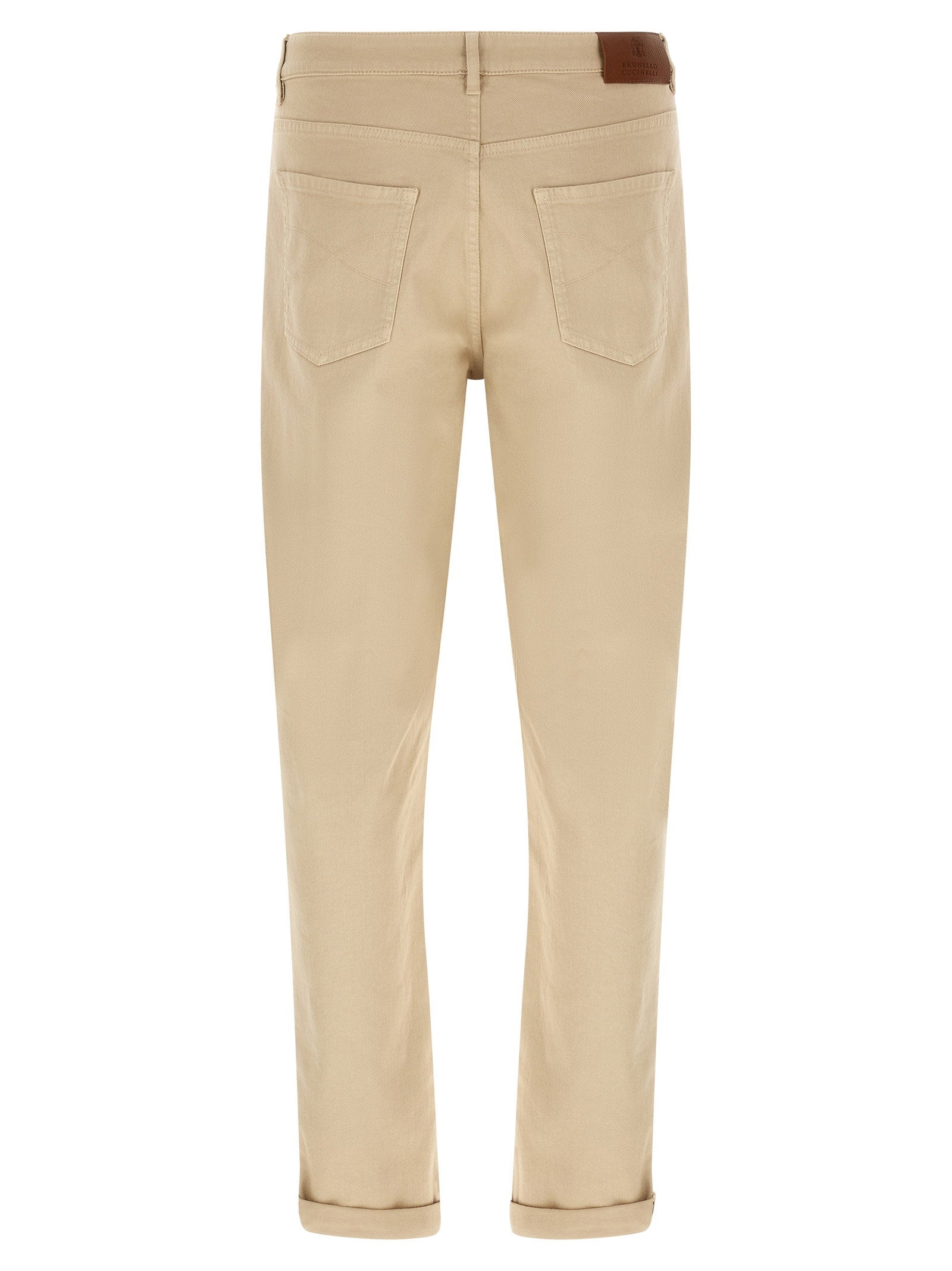 Brunello Cucinelli Brunello Cucinelli Coat Of Arms Embroidery Jeans