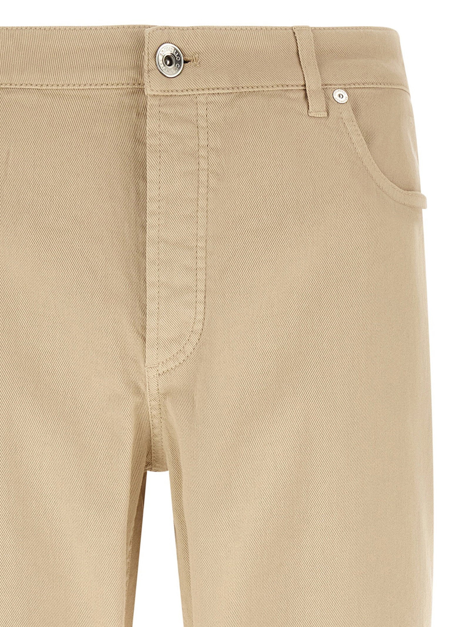 Brunello Cucinelli Brunello Cucinelli Coat Of Arms Embroidery Jeans